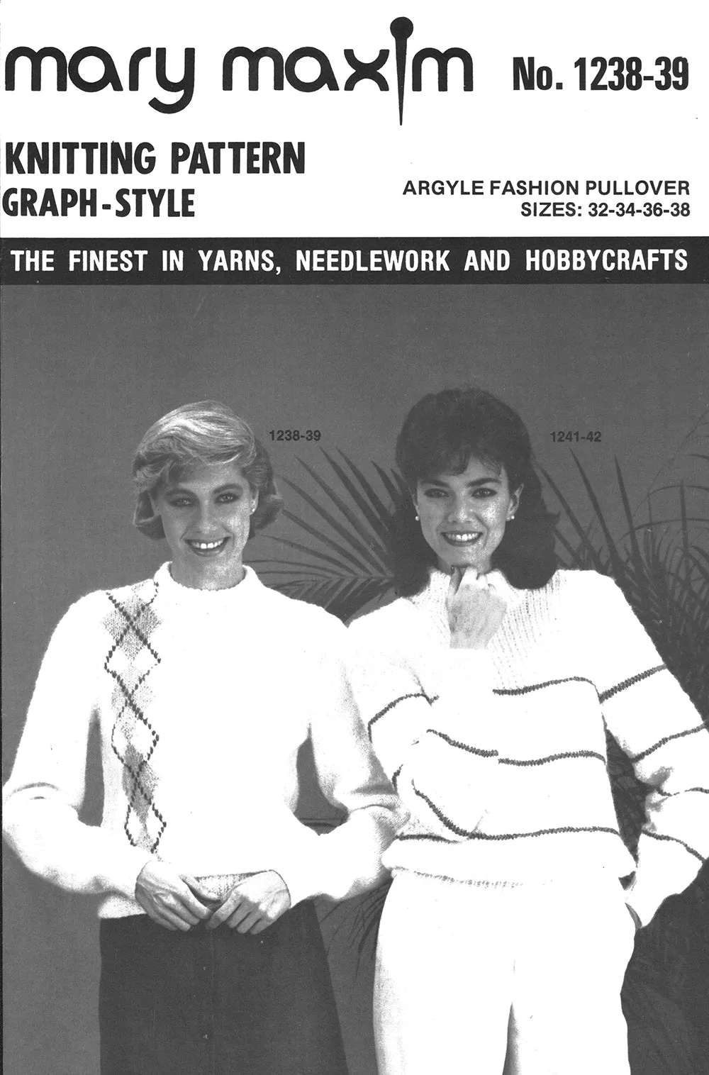 Argyle Fashion Pullover Pattern