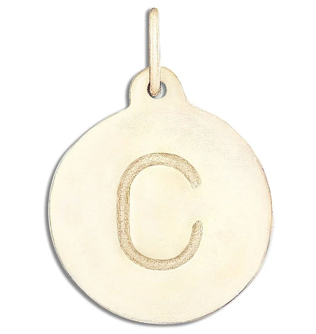 C Alphabet Charm