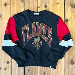 Calgary Flames NHL Double Header Nova Dorset Park Crew Sweater (Women's)