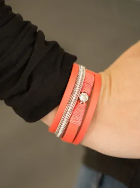 Catwalk Craze Orange Urban Bracelet