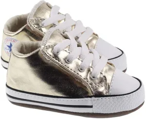 Converse Shoes Infants Chuck Taylor Cribster Mid Light Gold