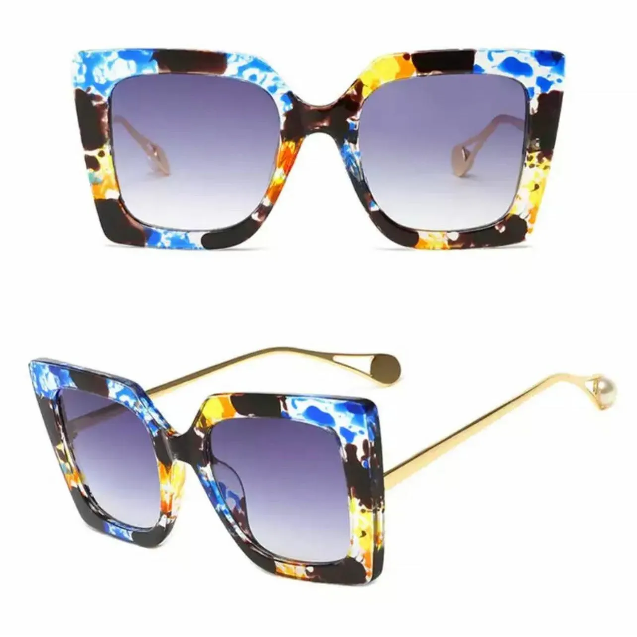 Fashion Retro Square Sunglasses