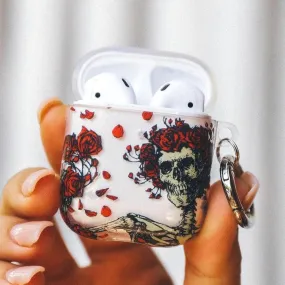 Grateful Dead | Forever Grateful | Grateful Dead Skeleton Floral AirPods Case