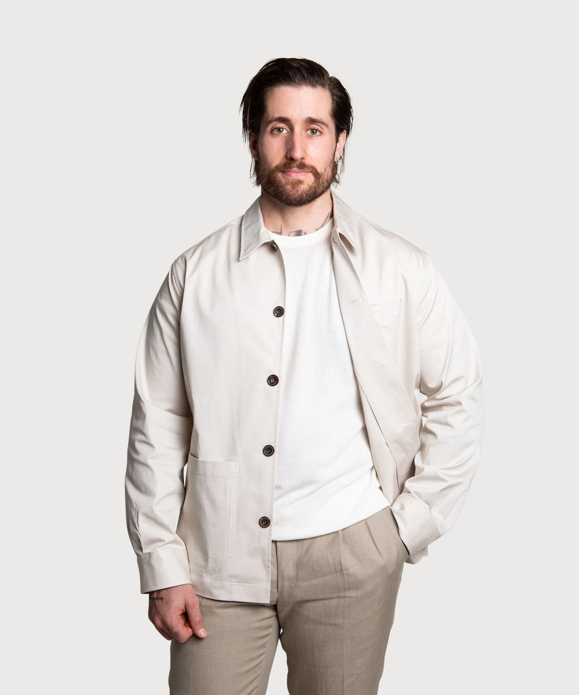 Light Cotton Overshirt