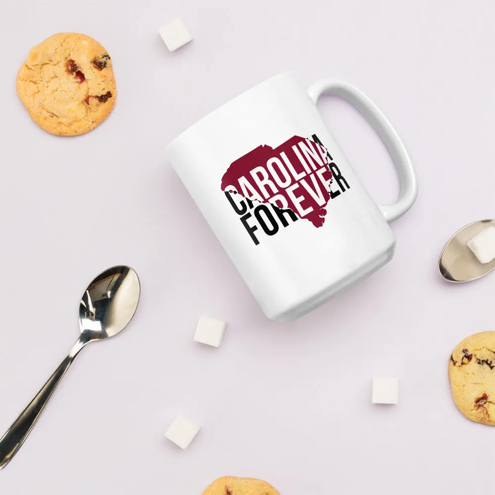 Logo   Carolina Forever - White Coffee Mug