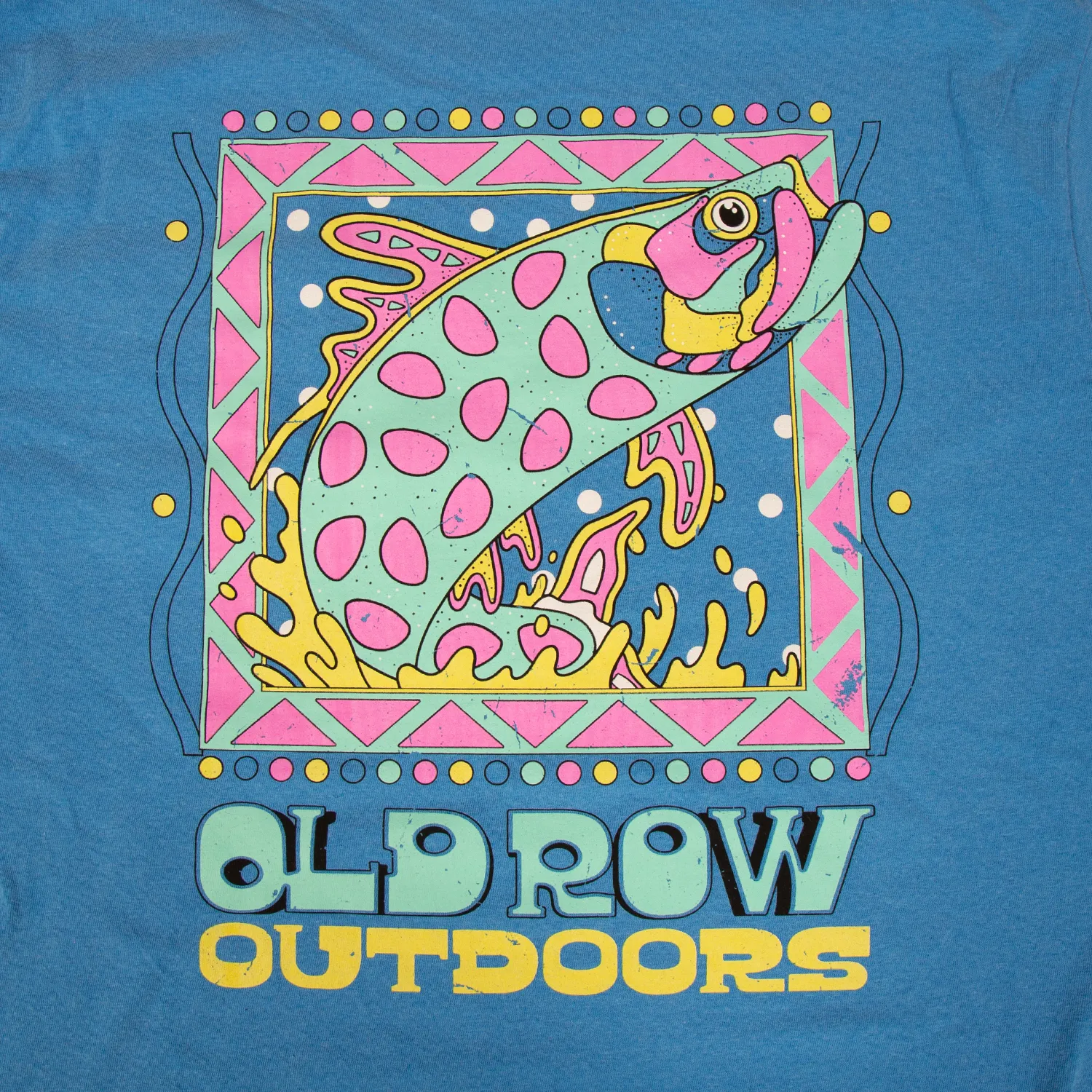 Old Row Outdoors 90s Fish Pocket Tee