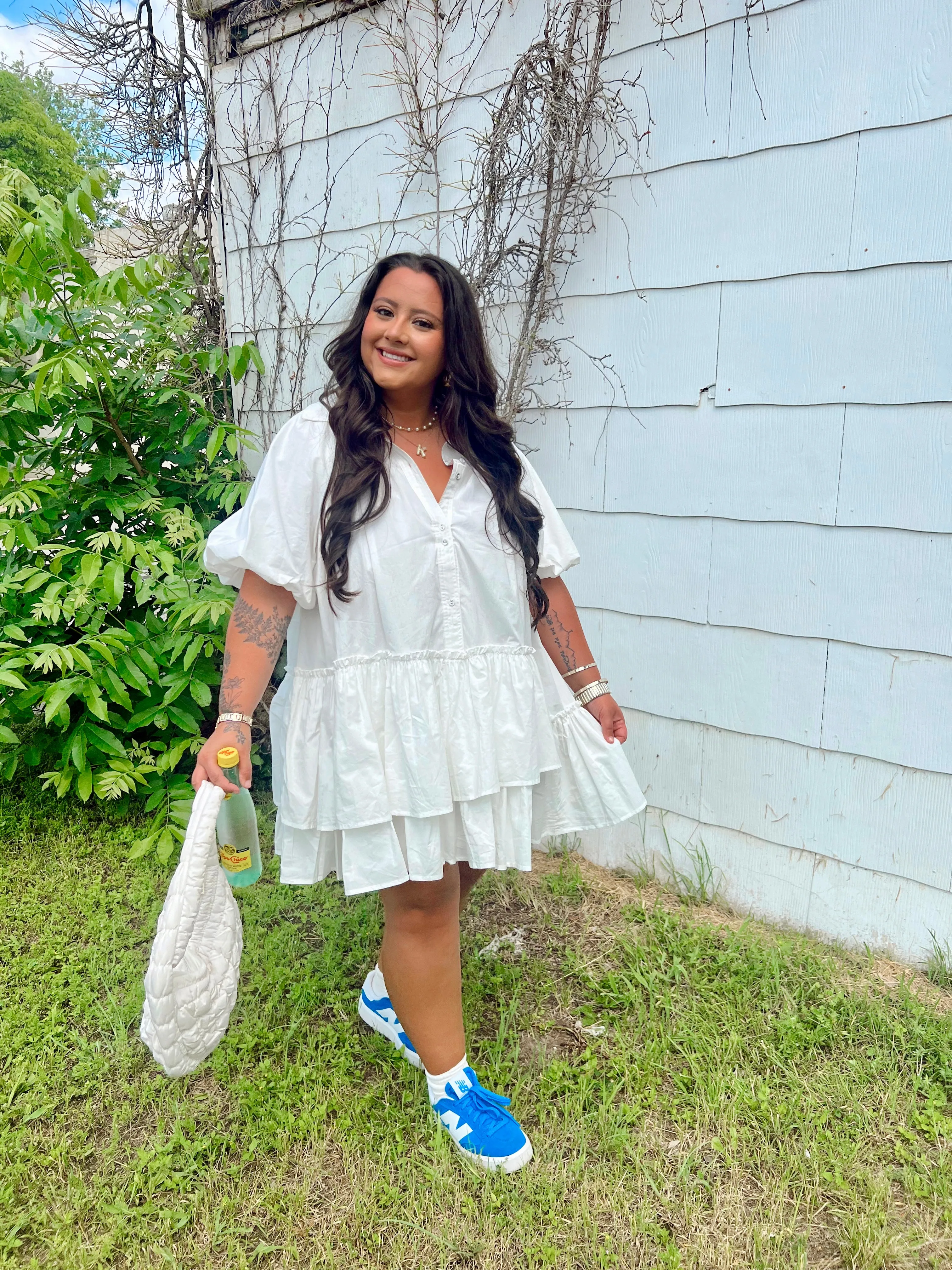 On The Prairie White Dress