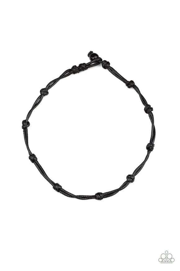 Paparazzi Accessories  - In or Scout #M4 Peg - Black Urban Necklace