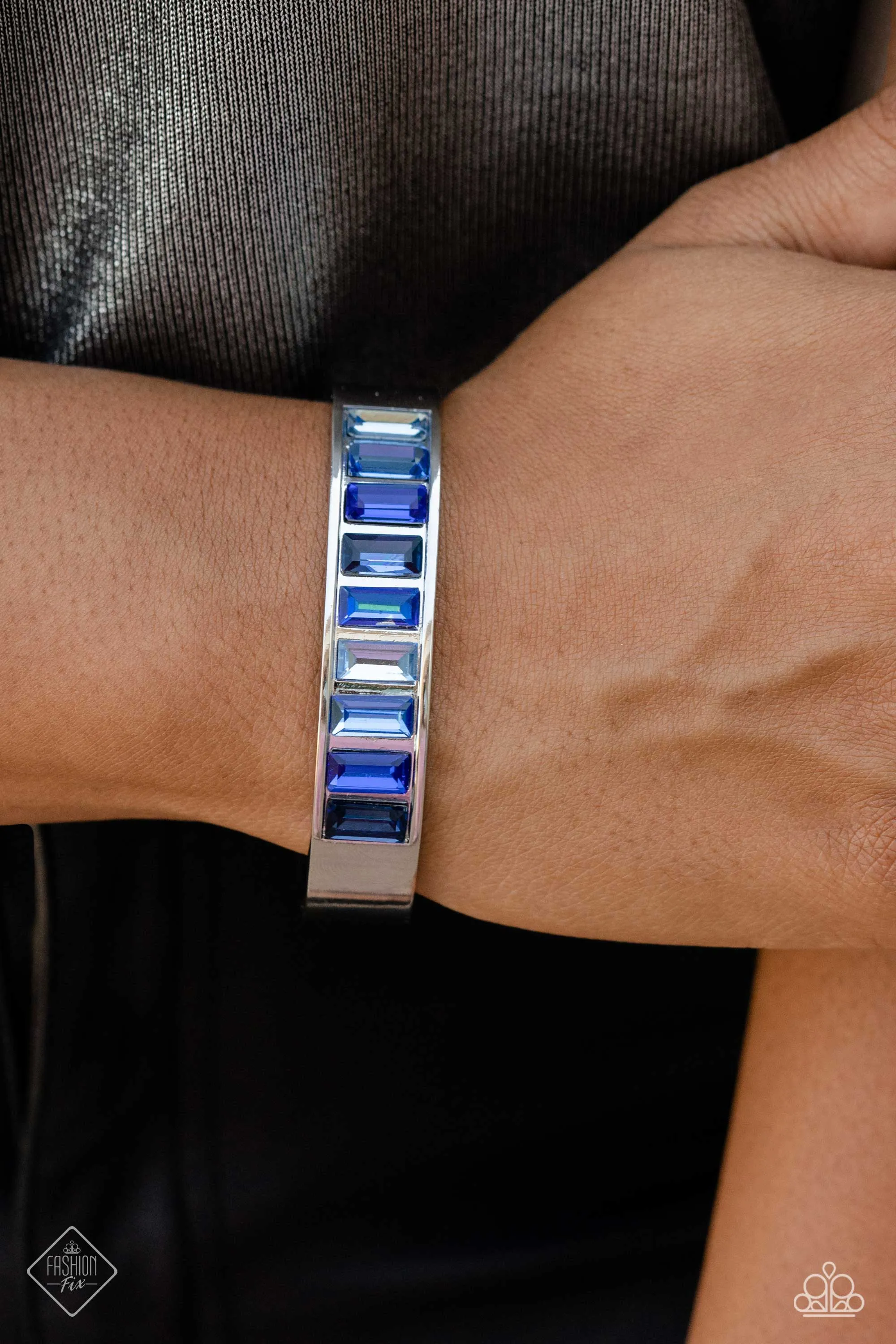 Paparazzi Practiced Poise Blue Fashion Fix Bracelet