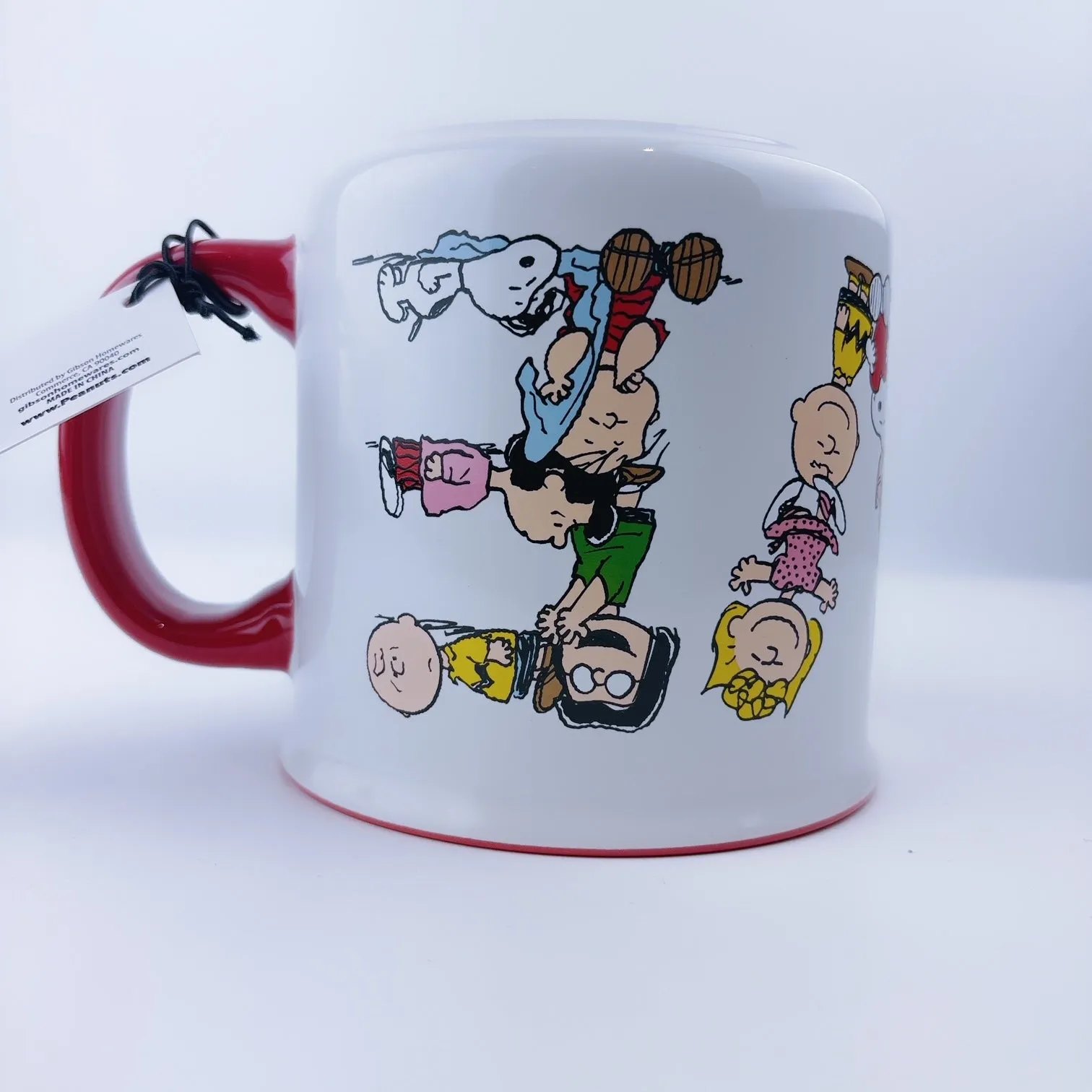 Peanuts Charlie Brown & Friends LOVE Ceramic Mug 21 oz