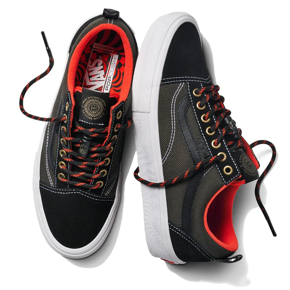 Vans x Spitfire Wheels Skate Old Skool Black/Flame